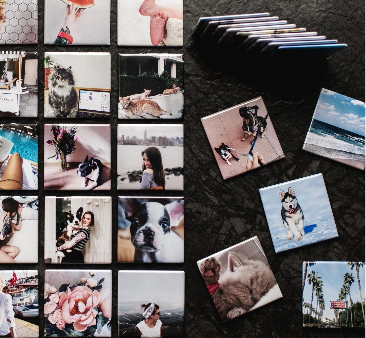2"x2" Custom Photo Magnets